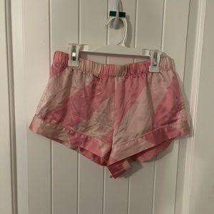 Victoria Secret silk pajama shorts
